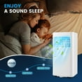 thumbnail image 6 of Giantex6000 BTU (10000 BTU ASHRAE) Portable Air Conditioner, AC Cooling Unit w/Remote Control & Window Kit or Bedroom, Cools up to 350 Sq. Ft, 6 of 10