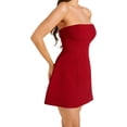 thumbnail image 2 of Carlikeit Women's Strapless Tube Mini Dress A Line Cocktail Party Dress Sleeveless Corset Style Short Formal Dress, 2 of 16