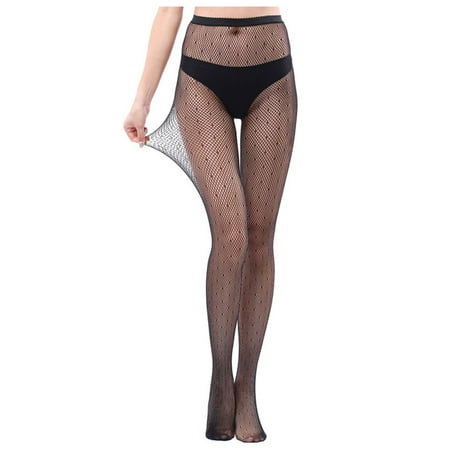 Levmjia Women Sheer Mesh Stockings Sexy Nylon Lingerie Ultra-Soft Comfort Fit One Size Multi-Occasion Wedding Night Valentine Sleepwear Hand Wash Cold