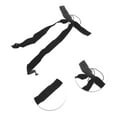 thumbnail image 3 of Unique Bargains 1 Pc Solid Bow Long Ribbon Hair Elastic Band Black, 3 of 5