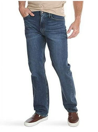 Men's Wrangler Authentics® Relaxed Fit Cotton Jean in Vintage Stone