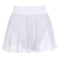 thumbnail image 3 of IBTOM CASTLE Women's High Waisted Shorts Rave Skirt Active Dancewear XL White, 3 of 4