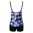 thumbnail image 5 of Swimming Suits for Women Floral Print Tankini Beach Ladies Bathing With Boyshorts 2 Piece Bathing Suits Swimsuit, 5 of 5