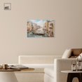 thumbnail image 3 of Tuscan Waterway Canvas Coastal Classic Art by Art Remedy, White Frame, 36" x 24", 3 of 7