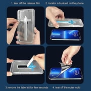 2PACK for IPhone17 Tempered Glass Flim with Easy Installatin Tool, Screen Protector For IPhone 17 Pro Max 17PM ,For IPhone 17 Pro Hardness Protective Cover