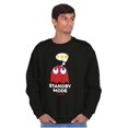 thumbnail image 4 of PACMAN Ghost Blinky Standby Mode Sweatshirt for Men or Women Brisco Brands S, 4 of 5