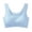 D, variant on Women's Ultra Thin Ice Silk Bra Comfy Beauty Back Yoga Gym Running with Removable Pads GN1 XL