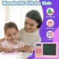 thumbnail image 3 of Math Toys for Kids 5-7, Writing Tablet for Kids Educational Math Learning Games, Birthday Gifts for Boys Girls (Pink), 3 of 7