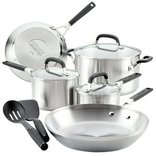 KitchenAid Stainless Steel 12 Nonstick Skillet with lid (KC2S12KNPC)