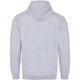 thumbnail image 2 of Awdis - Sudadera con capucha Modelo Varsity - Correr/Fitness/Gym/Deporte (Gris jaspeado/ Rojo fire), 2 of 2