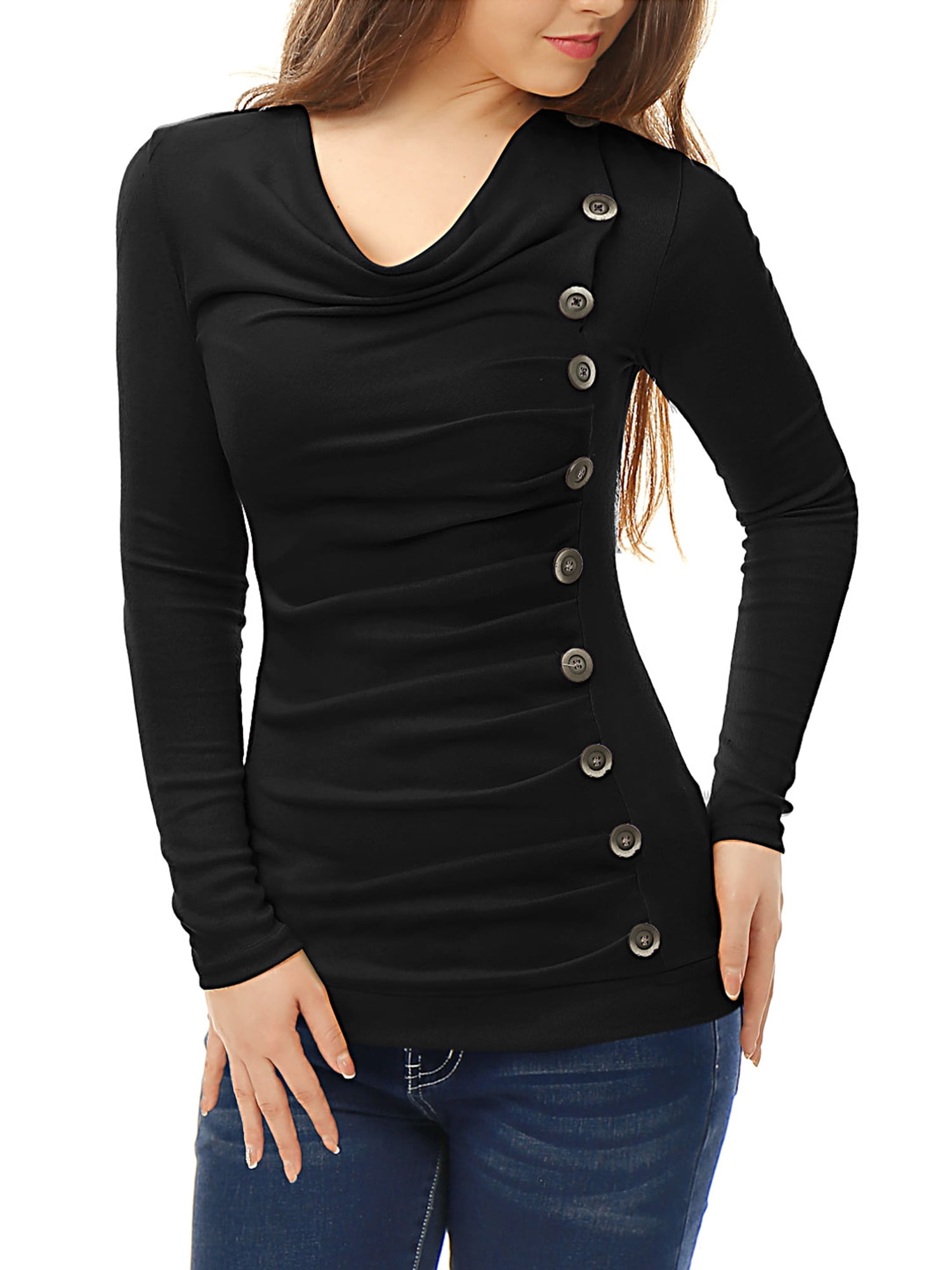 Unique Bargains Women's Pullover Cowl 