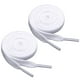 thumbnail image 1 of Cordones Planos De 8 Mm Zapatos Blancos Para Niños Y Niñas Adecuados Para Deportes Y Ocio, Montañismo Y Baloncesto, 1 of 7