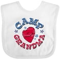 thumbnail image 3 of Inktastic Camp Grandma Boys or Girls Baby Bib, 3 of 4