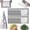 20PC,L, variant on Reusable Aluminum Foil Sealable Storage Bags, 2026 Upgraded Leak Proof Stand-Up Foil Freezer Bags with Label & Zip Lock, Heavy Duty Vacuum Pouches for Meat Seafood Fruit Vegetables (20PC,S)