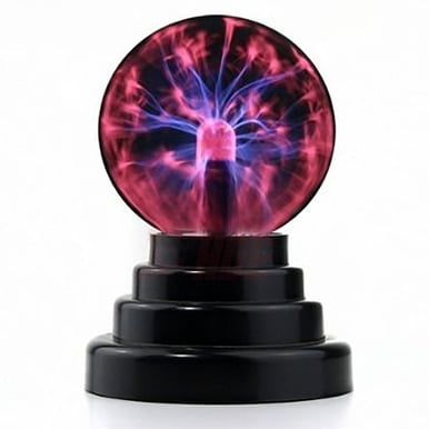 Room2Room Plasma Ball Interactive Light Show Globe Touch DIV8 (Best Quality Plasma Globe)
