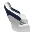 thumbnail image 4 of Wise 3338-1773 Baja XL Bucket Seat with Flip-Up Bolster, Brite White / Marble Grey / Midnight Navy, 4 of 6