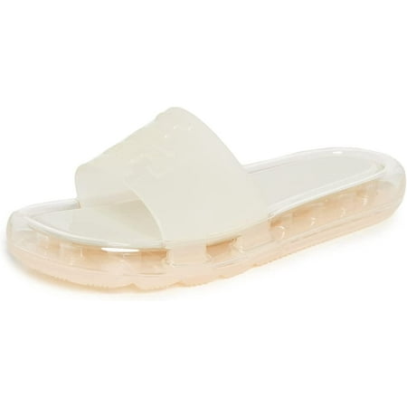 

Tory Burch Women s Ivory Bubble Miller Jelly Sandals Slides Shoes 6