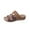 Brown, variant on Ruyang Sandals for Women, Women's Wedge Platform Espadrille Slide Sandals Slip On Open Toe High Heels Casual Summer Shoes