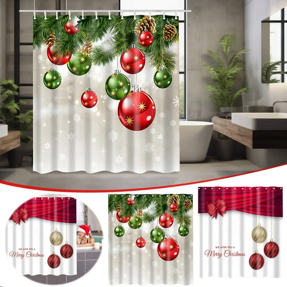 Xuniizn Shower Curtain Liner, Waterproof Shower Curtains for Bathroom & Mold Resistant Shower Liner Complete, 100%Polyester, 35.43"x70.87"