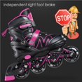 thumbnail image 2 of Soidarity Patines en línea ajustables para hombres y mujeres, patines de Fitness para adultos, patines de ruedas para niños y niñas principiantes Pescar No.11, 2 of 5