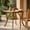Teak + Acacia Wood, variant on Lightweight Concrete Copper End Table for Patio, Modern Side Table 17.75x17.75x20.5 Inches