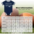 thumbnail image 5 of Newborn City Baby Girl Boy Clothes Unisex,Football Team Clothing Cotton Short Sleeve Apparel,Baby Bodysuits,Size:3-24 Months, 5 of 5