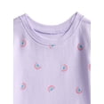 thumbnail image 7 of Wonder Nation Baby Girls Graphic Tee and Shorts Outfit Set, 6-Piece, Sizes 0M-24M, 7 of 7