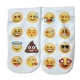 thumbnail image 2 of Emojicon Junior Womens' 2 Pair No Snow Socks - One Size (2 Pairs Faces), 2 of 3