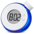 thumbnail image 2 of SHISUYAN Water Energy Clock Display Clock Water Jar Clock No Battery Include(Blue), 2 of 9