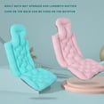 Full Body Bath Pillow Spa Pillow With Back And Headrest Cushion 52x16