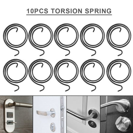 

BSTHOE 10Pcs 2.5 Turn Door Knob Handle Spring Replacement Torsion Spring for door