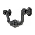 thumbnail image 6 of Renovators Supply Black Wrought iron Drawer Bail Pull 4.38 in. L Antique Kitchen Cabinet Drop Style Swing Handles Rust Resistant Powder Coat Finish w/Screws Pack of 10, 6 of 10