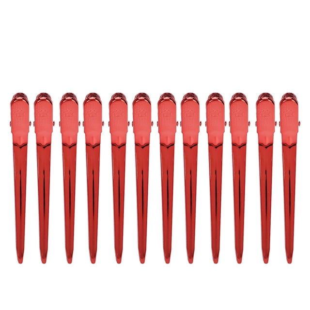 Pinzas para peinar el cabello, pinzas para el cabello, 12 piezas Pinzas para el cabello de peluquero para peluquería Peluquería Para Beleza Ecomeon no