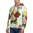 thumbnail image 2 of Bingfone Vintage Bike Flower Butterfly Men'S Drawstring Hoodie Long Sleeve Pocket Sweatshirts-Large, 2 of 9