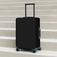 thumbnail image 6 of Susaid Black Print Elastic Washable Suitcase Cover with Hidden Zipper, Fits 18-32 Inch Luggage for Protection During Travel-Medium, 6 of 7
