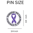 thumbnail image 3 of Round Domestic Violence Awareness Ribbon Pins, 3 of 3