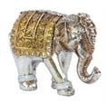 thumbnail image 1 of Urban Trends Polyresin Standing Elephant Figurine, 1 of 2