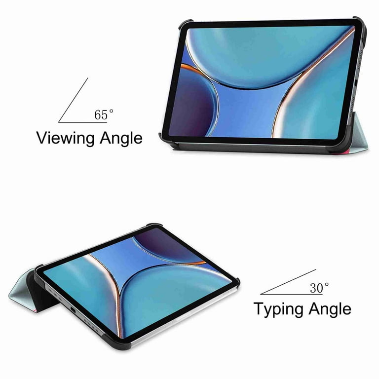 Dteck New iPad Mini 6 Case 2021 - [Slim Trifold Stand + 2nd Gen