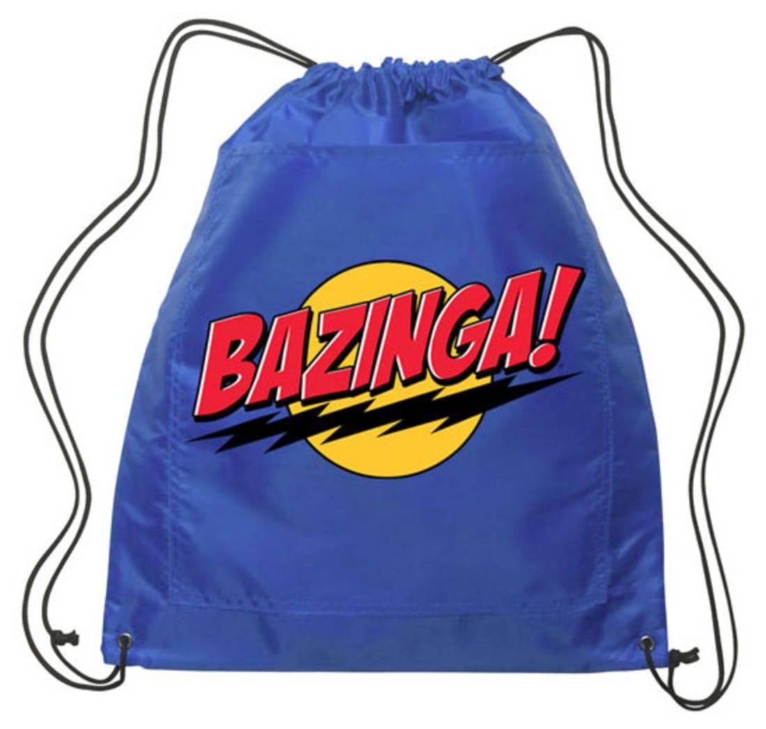 RIPPLE JUNCTION NOVELTY Big Bang Theory Bazinga Backsack (blue