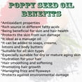 thumbnail image 5 of HEALTH & BEAUTY Poppy seed oil refined organic cold pressed 100% pure natural 7 lb, 5 of 6