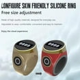 thumbnail image 6 of Waterproof Finger Ring Digital Counter with LED Display, Touch Button, Rechargeable Smart Tally Counter for Inventory Counting, Golf & Sports-Silver, 6 of 7