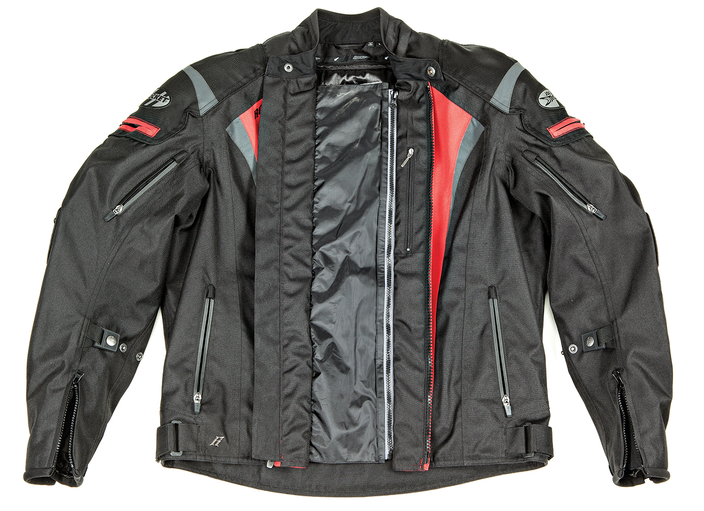 Joe Rocket Atomic 5.0 Men's Black Textile Jacket with CE Armor X-Large - image 6 of 7