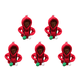 thumbnail image 1 of 5uds. Sudadera con capucha para palanca de cambios de coche, divertida camisa con perilla de cambio de marchas (bola de piel roja), 1 of 2