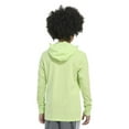 thumbnail image 2 of Boys 8-20 adidas Hooded Heat Map Long Sleeve Heather Tee Color: Grey Size: LARGE, 2 of 4