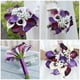 thumbnail image 2 of Ramo de flores artificiales Ramo de flores Ramo de flores simuladas Adorno de flores de imitación, 2 of 2