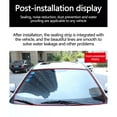 thumbnail image 7 of T-shaped Sealing Strip T-shaped Sunroof Front Windshield Strip Window Roof Leak-proof Rainproof Accessories Car Windshield Unique Gift, 7 of 7