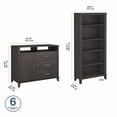 thumbnail image 4 of Somerset Entertainment Center in Storm Gray - Engineered Wood, 4 of 7