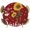 maroon, variant on Elastic Fitted Round Tablecloth, Red Sunshine Sunflower Waterproof Stretch Table Cover for 36"-44" Tables, Pastoral Bees Farmhouse Floral Washable Outdoor Tablecloths for Patio, Picnic, Camping