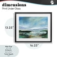 thumbnail image 4 of Stupell Industries Coastal Days By The Loch Black Framed Print Under Glass, 16 x 13, by Lesley Birch, 4 of 8