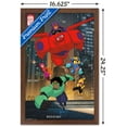 thumbnail image 3 of Disney Big Hero 6: The Series - Group Wall Poster, 14.725" x 22.375", Framed, 3 of 5